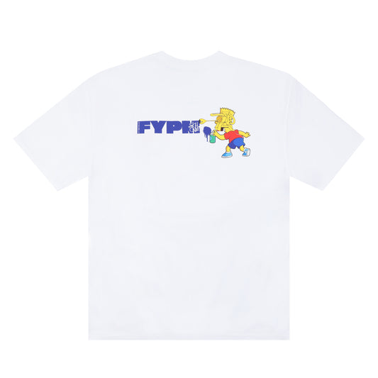 Bart Graffiti T-shirt - White
