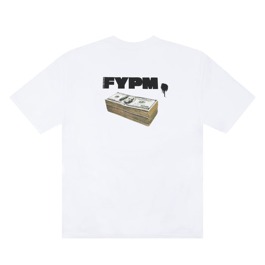 Money Stack T-shirt - White